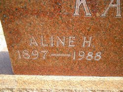 Aline H. <I>Holman</I> Kagey 