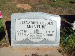 Bernadine <I>Osborn</I> McInturf 