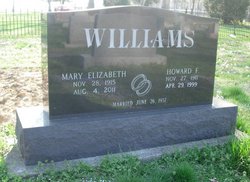 Mary Elizabeth <I>Baker</I> Williams 