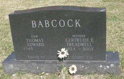 Gertrude E. <I>Treadwell</I> Babcock 