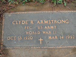 PFC Clyde R. Armstrong 