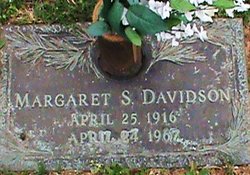 Margaret <I>Stockard</I> Davidson 