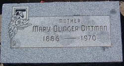 Mary Trina <I>Kolding</I> Olinger Dittman 