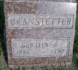 Bertha A. <I>Long</I> Branstetter 