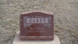 Rosetta <I>Bolender</I> Carey 