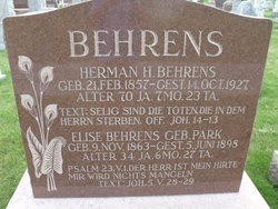 Herman H Behrens 