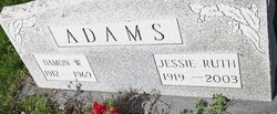 Jessie Ruth <I>Paschal</I> Adams 