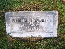 Eleanor <I>Long</I> Allen 