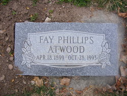 Ghretta Fay <I>Phillips</I> Atwood 
