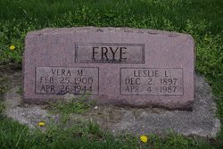 Vera Marie <I>Lesher</I> Frye 
