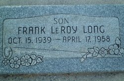 Francis LeRoy “Frank” Long 