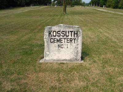 Kossuth Cemetery #1