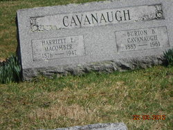 Harriet E. <I>Macomber</I> Cavanaugh 