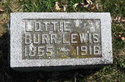 Charlotte “Lottie” <I>Smith</I> Burr Lewis 
