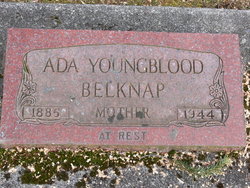 Ada E <I>Conner</I> Youngblood Belknap 