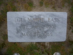 Lou Nempie <I>Renfrow</I> Bass 