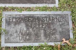 Elizabeth Oneill <I>Starnes</I> Fuller 