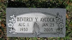 Beverly Ann <I>Yelverton</I> Aycock 