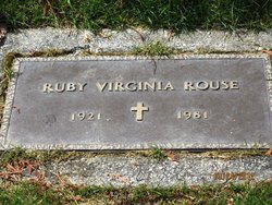 Ruby Virginia <I>Berg</I> Rouse 