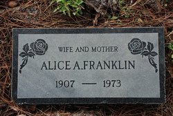Alice Anna Franklin 