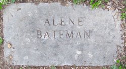 Alene <I>Mears</I> Bateman 