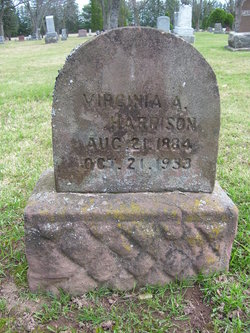 Virginia A. “Jennie” <I>Puffer</I> Harrison 