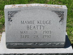 Mamie Bee <I>Houston</I> Beatty 