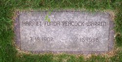 Harriet McNeill <I>Fonda</I> Warren 