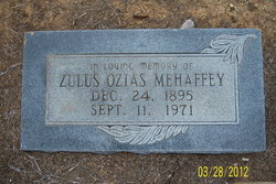 Zulus Ozias Mehaffey 