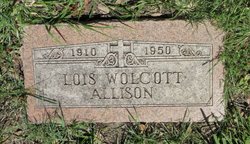 Lois Emily <I>Wolcott</I> Allison 