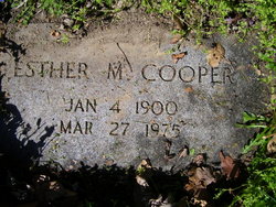 Esther M <I>Keehn</I> Cooper 