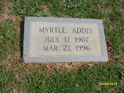 Myrtle Alertte <I>Free</I> Addis 