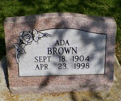 Ada W Brown 