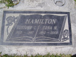 Edna M <I>Smith</I> Hamilton 