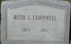 Ruth E <I>Patrick</I> Cornwell 