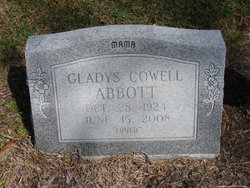 Gladys <I>Cowell</I> Abbott 