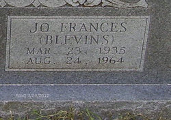 Jo Frances <I>Blevins</I> West 