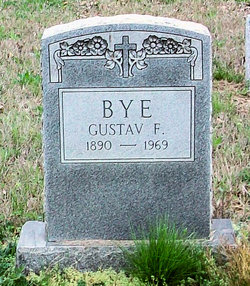 Gustav F Bye 