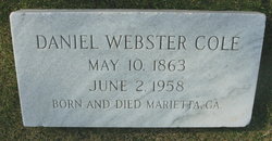 Daniel Webster Cole 