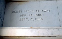 Agnes Irene <I>Fitzgerald</I> Attaway 