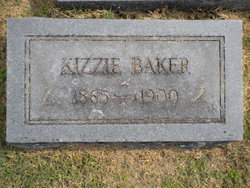 Keziah Washington “Kizzie” <I>Grissom</I> Baker 