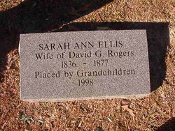 Sarah Ann <I>Ellis</I> Rogers 