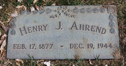 Henry John Ahrend 