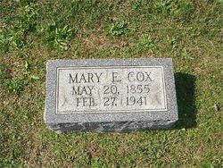 Mary Elizabeth <I>Price</I> Cox 