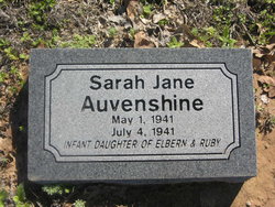 Sarah Jane Auvenshine 
