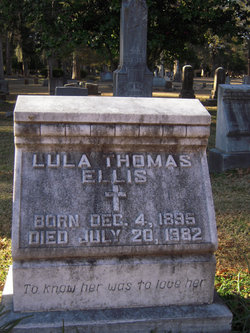 Lula “Mama Lula” <I>Thomas</I> Ellis 