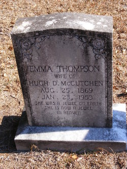 Martha Emma <I>Thompson</I> McCutchen 