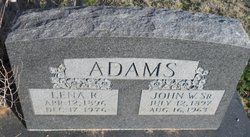 John Wesley Adams Sr.