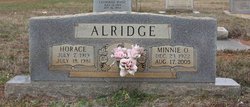 Minnie O Alridge 