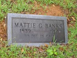 Mattie G Banks 